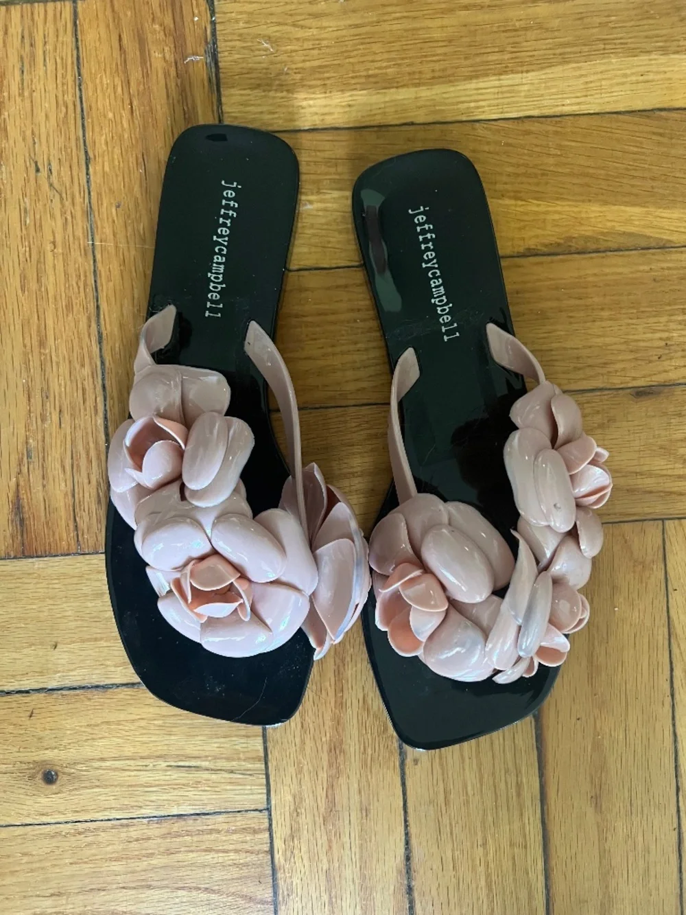 Jeffrey Campbell flower sandals
